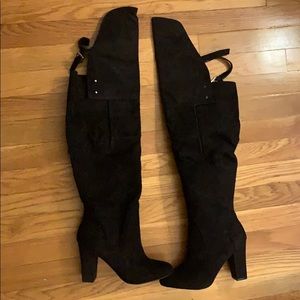 Knee high boots